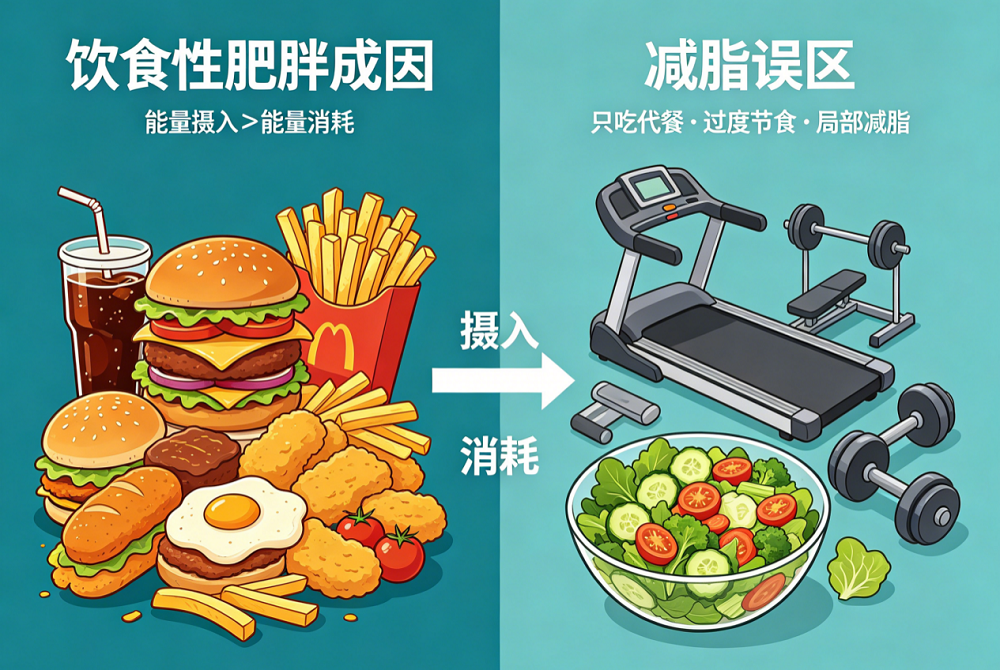 饮食自由化减脂，不用忌口也能科学管控体重